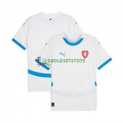 Tjekkiet Trøje Udebane Euro 2024 Kort ærmer ,Mænd