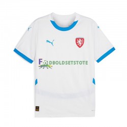 Tjekkiet Trøje Udebane Euro 2024 Kort ærmer ,Mænd