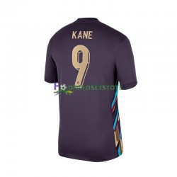 England Trøje Harry Kane 9 Udebane Euro 2024 Kort ærmer ,Mænd