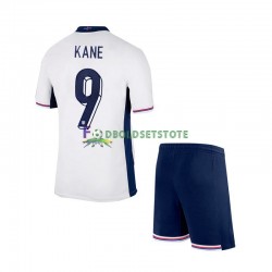 England Trøje Harry Kane 9 Hjemmebane Euro 2024 Kort ærmer ,Børn Fodboldsæt