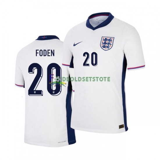 England Trøje Phil Foden 20 Hjemmebane Euro 2024 Kort ærmer ,Mænd England Trøje Phil Foden 20 Hjemmebane Euro 2024 Kort ærmer ,Mænd