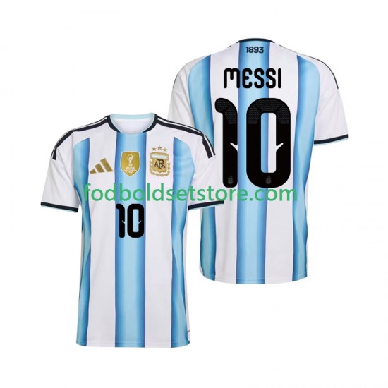 Argentina Trøje Lionel Messi 10 Hjemmebane World Cup 2026 Kort ærmer ,Mænd