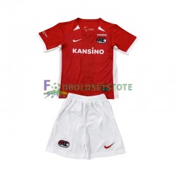 AZ Alkmaar Trøje Hjemmebane 2024-2025 Kort ærmer ,Børn Fodboldsæt