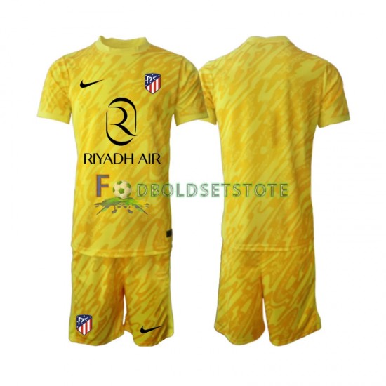 Atlético Madrid Trøje Målmand 3. Valg 2024-2025 Kort ærmer ,Børn Fodboldsæt
