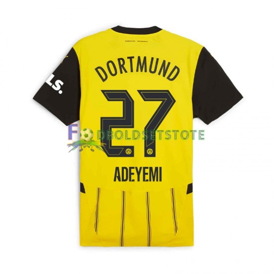 Borussia Dortmund Trøje Karim Adeyemi 27 Hjemmebane 2024-2025 Kort ærmer ,Mænd Borussia Dortmund Trøje Karim Adeyemi 27 Hjemmebane 2024-2025 Kort ærmer ,Mænd