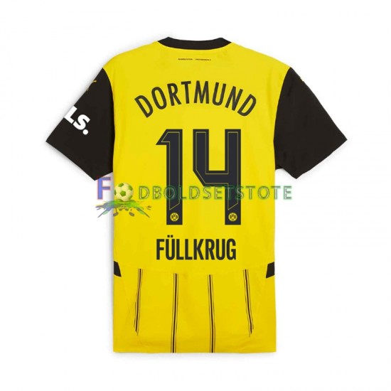 Borussia Dortmund Trøje Niclas Fullkrug 14 Hjemmebane 2024-2025 Kort ærmer ,Mænd Borussia Dortmund Trøje Niclas Fullkrug 14 Hjemmebane 2024-2025 Kort ærmer ,Mænd