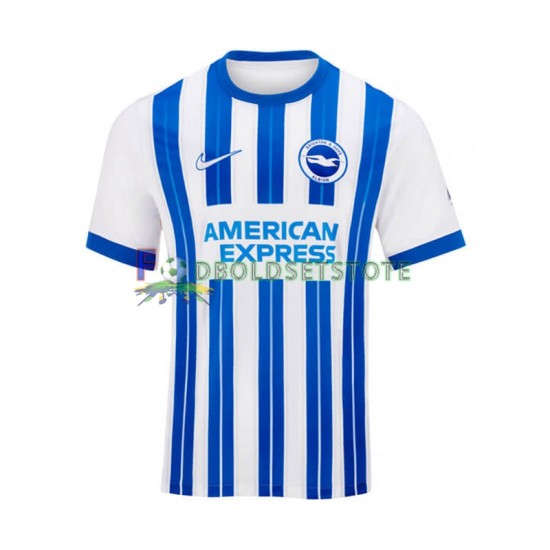 Brighton Hove Albion Trøje Hjemmebane 2024-2025 Kort ærmer ,Mænd Brighton Hove Albion Trøje Hjemmebane 2024-2025 Kort ærmer ,Mænd