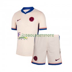 Chelsea Trøje Udebane 2024-2025 Kort ærmer ,Børn Fodboldsæt