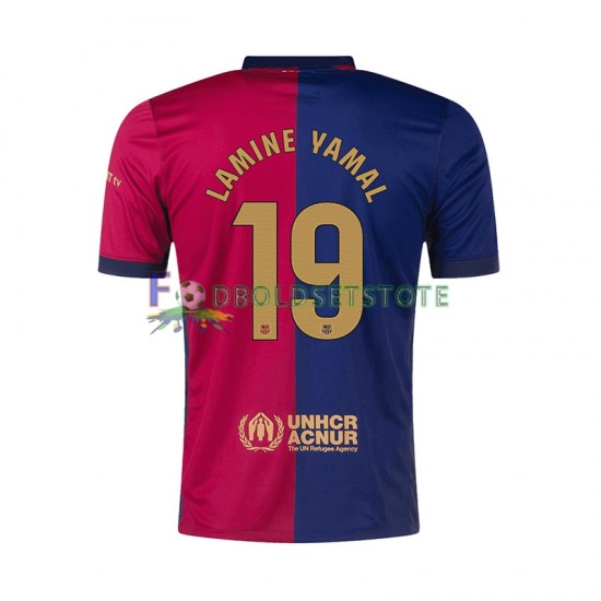 FC Barcelona Trøje Lamine Yamal 19 Hjemmebane 2024-2025 Kort ærmer ,Mænd FC Barcelona Trøje Lamine Yamal 19 Hjemmebane 2024-2025 Kort ærmer ,Mænd