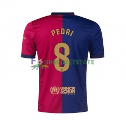FC Barcelona Trøje PEDRI 8 Hjemmebane 2024-2025 Kort ærmer ,Mænd