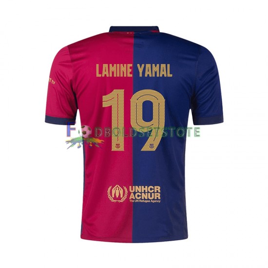 FC Barcelona Trøje UCL Font Lamine Yamal 19 Hjemmebane 2024-2025 Kort ærmer ,Mænd FC Barcelona Trøje UCL Font Lamine Yamal 19 Hjemmebane 2024-2025 Kort ærmer ,Mænd