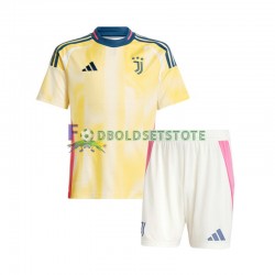 Juventus Trøje Udebane 2024-2025 Kort ærmer ,Børn Fodboldsæt