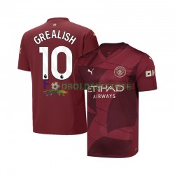 Manchester City Trøje Jack Grealish 10 3. Valg 2024-2025 Kort ærmer ,Mænd