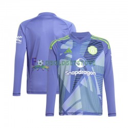 Manchester United Trøje Målmand Hjemmebane 2024-2025 Lange ærmer ,Mænd