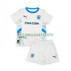 Olympique de Marseille Trøje Hjemmebane 2024-2025 Kort ærmer ,Børn Fodboldsæt