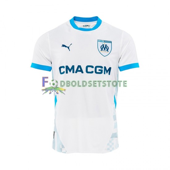Olympique de Marseille Trøje Hjemmebane 2024-2025 Kort ærmer ,Mænd Olympique de Marseille Trøje Hjemmebane 2024-2025 Kort ærmer ,Mænd