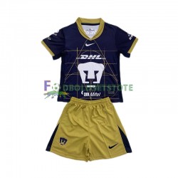 Pumas UNAM Trøje Udebane 2024-2025 Kort ærmer ,Børn Fodboldsæt
