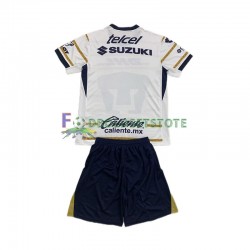 Pumas UNAM Trøje Hjemmebane 2024-2025 Kort ærmer ,Børn Fodboldsæt