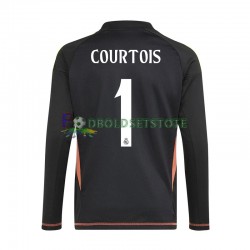 Real Madrid Trøje Thibaut Courtois 1 Målmand Udebane 2024-2025 Kort ærmer ,Mænd