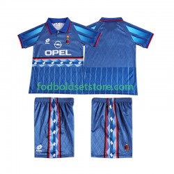 AC Milan Trøje 1995 1996 Retro Udebane Kort ærmer ,Børn Fodboldsæt