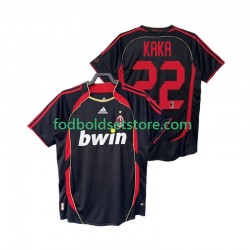 AC Milan Trøje KAKA 22 2007 Retro 3. Valg 2006 Kort ærmer ,Mænd