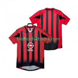 AC Milan Trøje 2005 Retro Hjemmebane 2004 Kort ærmer ,Mænd