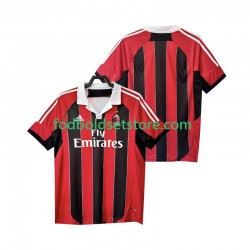 AC Milan Trøje 2012 2013 Retro Hjemmebane Kort ærmer ,Mænd