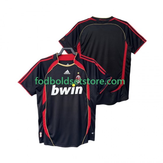 AC Milan Trøje 2007 Retro 3. Valg 2006 Kort ærmer ,Mænd
