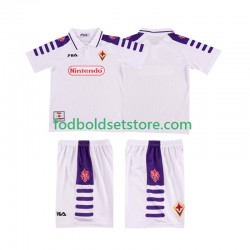 Fiorentina Trøje Retro Udebane 1998 1999 Kort ærmer ,Børn Fodboldsæt