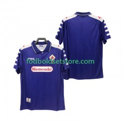 Fiorentina Trøje Retro Hjemmebane 1998 1999 Kort ærmer ,Mænd