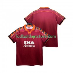 AS Roma Trøje Retro Hjemmebane 1998 1999 Kort ærmer ,Mænd
