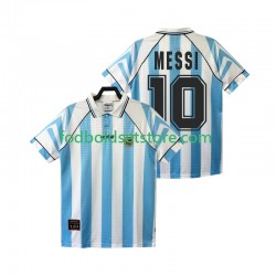Argentina Trøje Lionel Messi 10 1996 1997 Retro Hjemmebane Kort ærmer ,Mænd