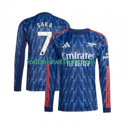 Arsenal Trøje Bukayo Saka 7 Udebane 2025-2026 Lange ærmer ,Mænd