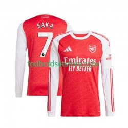 Arsenal Trøje Bukayo Saka 7 Hjemmebane 2025-2026 Lange ærmer ,Mænd