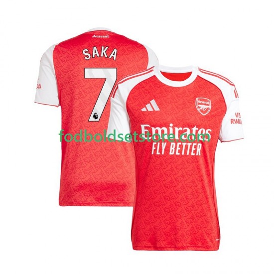 Arsenal Trøje Bukayo Saka 7 Hjemmebane 2025-2026 Kort ærmer ,Mænd