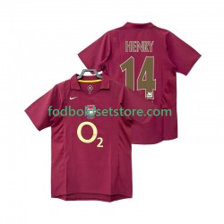 Arsenal Trøje Henry 14 2005 Retro Hjemmebane 2006 Kort ærmer ,Mænd