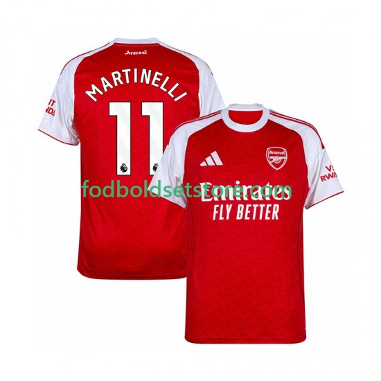 Arsenal Trøje Martin Zubimendi 11 Hjemmebane 2025-2026 Kort ærmer ,Mænd