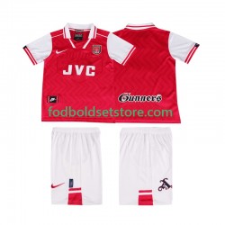 Arsenal Trøje 1996 1997 Retro Hjemmebane Kort ærmer ,Børn Fodboldsæt