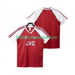 Arsenal Trøje 1988 1990 Retro Hjemmebane Kort ærmer ,Mænd