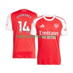 Arsenal Trøje Viktor Gyokeres 14 Hjemmebane 2025-2026 Kort ærmer ,Mænd