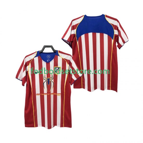 Atlético Madrid Trøje 2005 Retro Hjemmebane 2004 Kort ærmer ,Mænd
