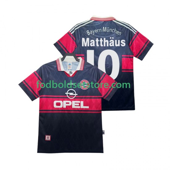 FC Bayern München Trøje Matthas 10 1997 Retro Hjemmebane 1999 Kort ærmer ,Mænd