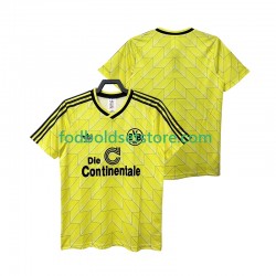 Borussia Dortmund Trøje 1988 1989 Retro Hjemmebane Kort ærmer ,Mænd