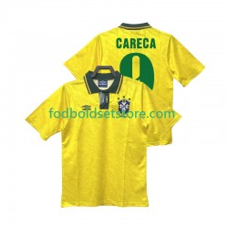 Brasilien Trøje CARECA 9 1991 1993 Retro Hjemmebane Kort ærmer ,Mænd