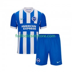 Brighton Hove Albion Trøje Hjemmebane 2025-2026 Kort ærmer ,Børn Fodboldsæt