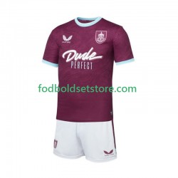 Trøje Burnley Hjemmebane 2025-2026 Kort ærmer ,Børn Fodboldsæt Trøje Burnley Hjemmebane 2025-2026 Kort ærmer ,Børn Fodboldsæt