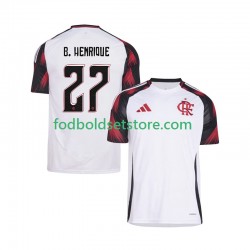 CR Flamengo Trøje Bruno Henrique 27 Udebane 2025-2026 Kort ærmer ,Mænd