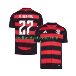 CR Flamengo Trøje Bruno Henrique 27 Hjemmebane 2025-2026 Kort ærmer ,Mænd
