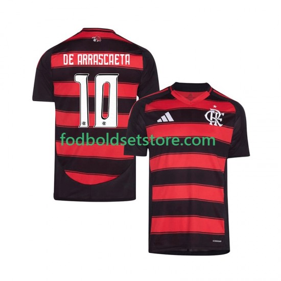 CR Flamengo Trøje Giorgian de Arrascaeta 10 Hjemmebane 2025-2026 Kort ærmer ,Mænd