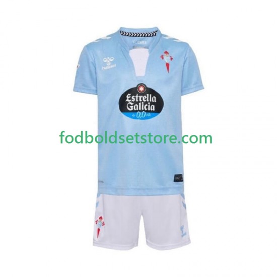 Celta de Vigo Trøje Hjemmebane 2025-2026 Kort ærmer ,Børn Fodboldsæt